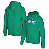 Seattle Seahawks Mitchell & Ness Classic Team Pullover Hoodie Kelly Green,baseball caps,new era cap wholesale,wholesale hats